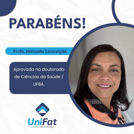 Professora da Unifat aprovada em Doutorado de Ciências da Saúde