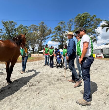 Alunos de Medicina Veterinária realizam estágios durante a 46ª Expofeira