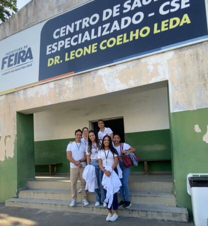 Estudantes de Odontologia visitam CSE Dr. Leone Coelho Leda