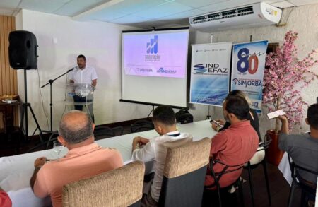 Colegiado de Comunicação participa do lançamento de Prêmio do Sinjorba