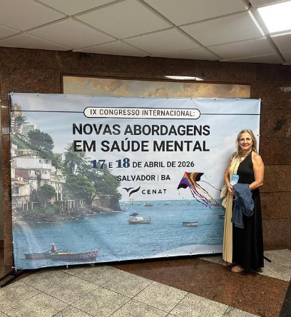 Docente de Enfermagem participa de congresso internacional sobre saúde mental em Salvador